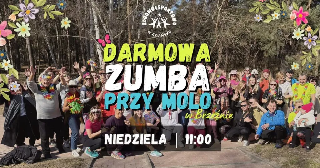 Darmowa Zumba przy molo w Brzeźnie