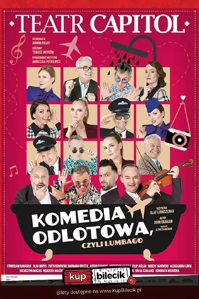 Komedia odlotowa, czyli lumbago – spektakl