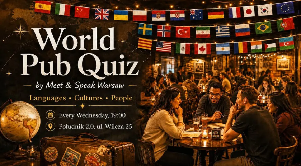 World Pub Quiz + Social Meetup