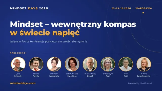 Mindset Days 2026 – konferencja o sile myślenia