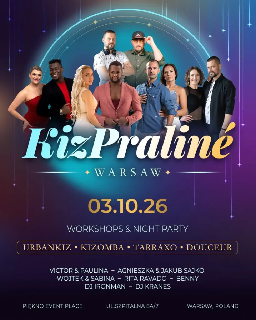 KizPraliné – warsztaty i impreza taneczna