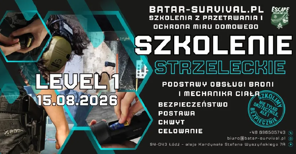 Szkolenie strzeleckie Level 1