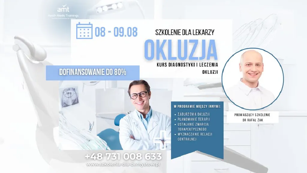 Okluzja – kurs diagnostyki i leczenia