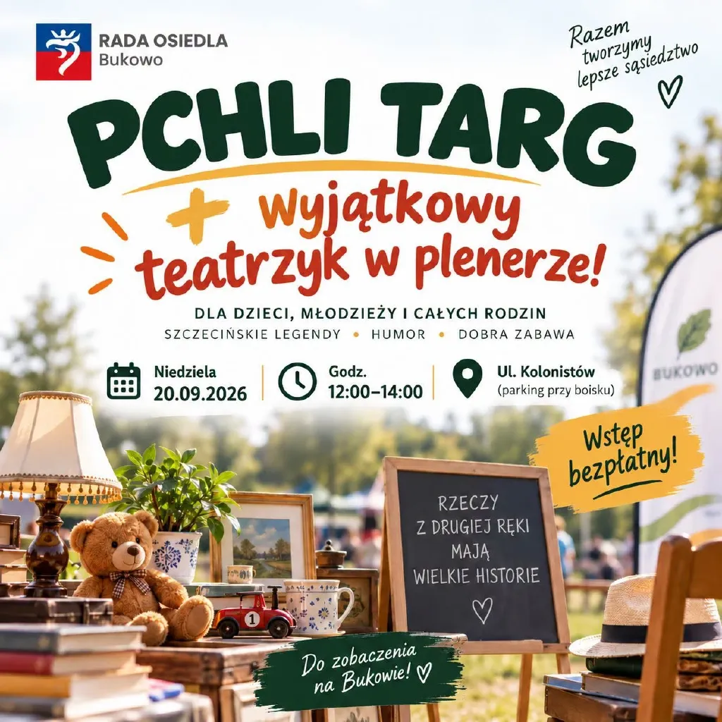 Pchli Targ i maraton teatralno-bajkowy