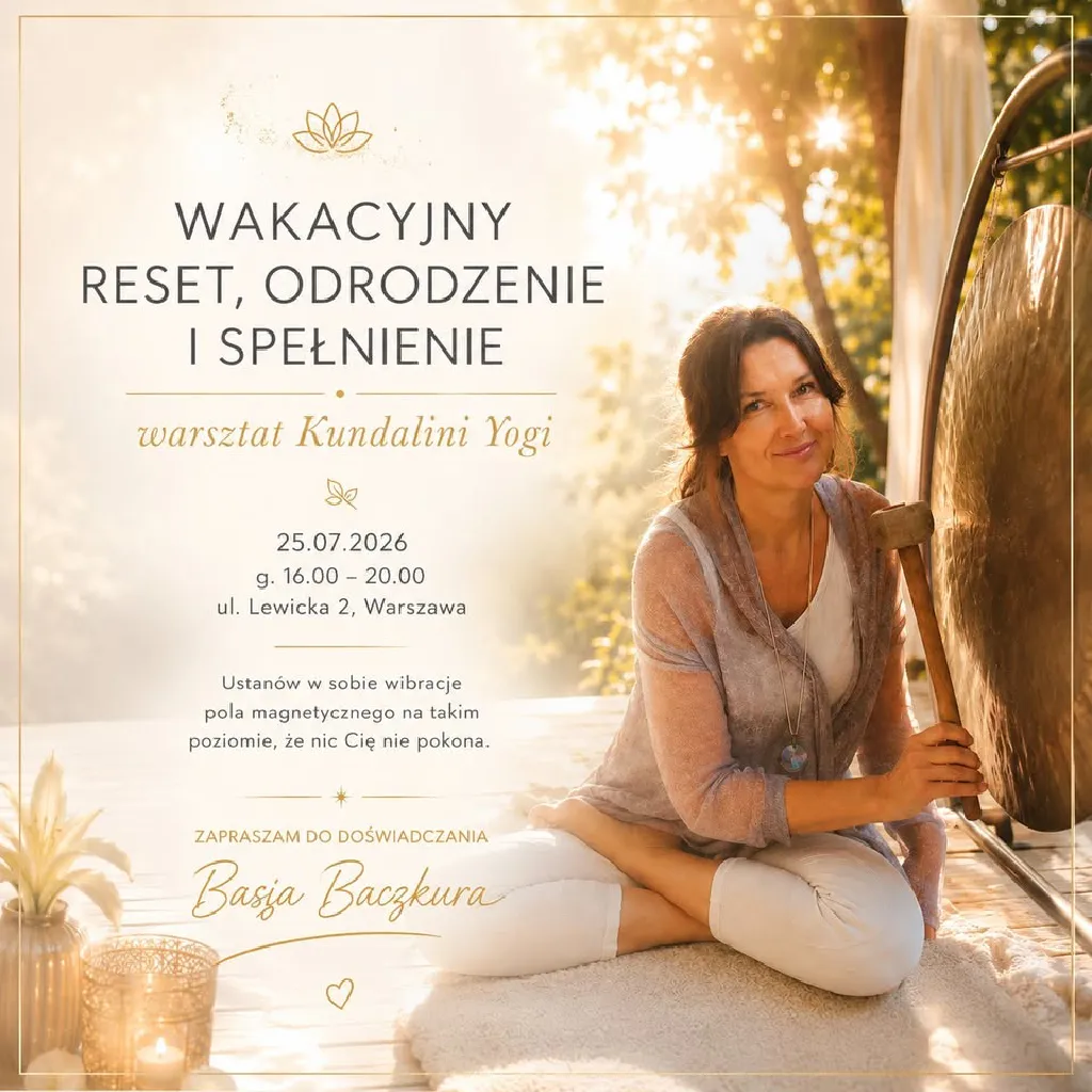 Warsztat Kundalini Yogi – reset i odrodzenie