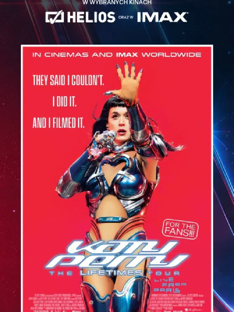 Katy Perry: The Lifetimes Tour – pokaz kinowy
