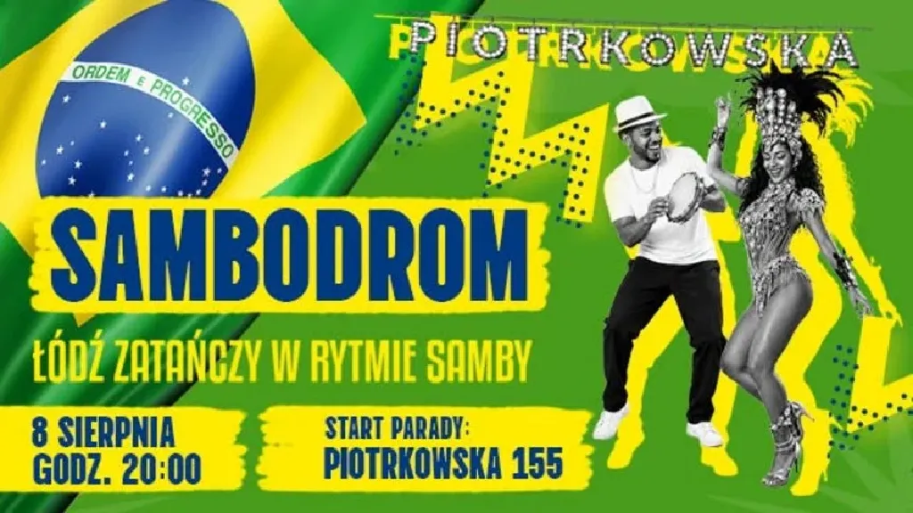 Sambodrom – parada samby na Piotrkowskiej