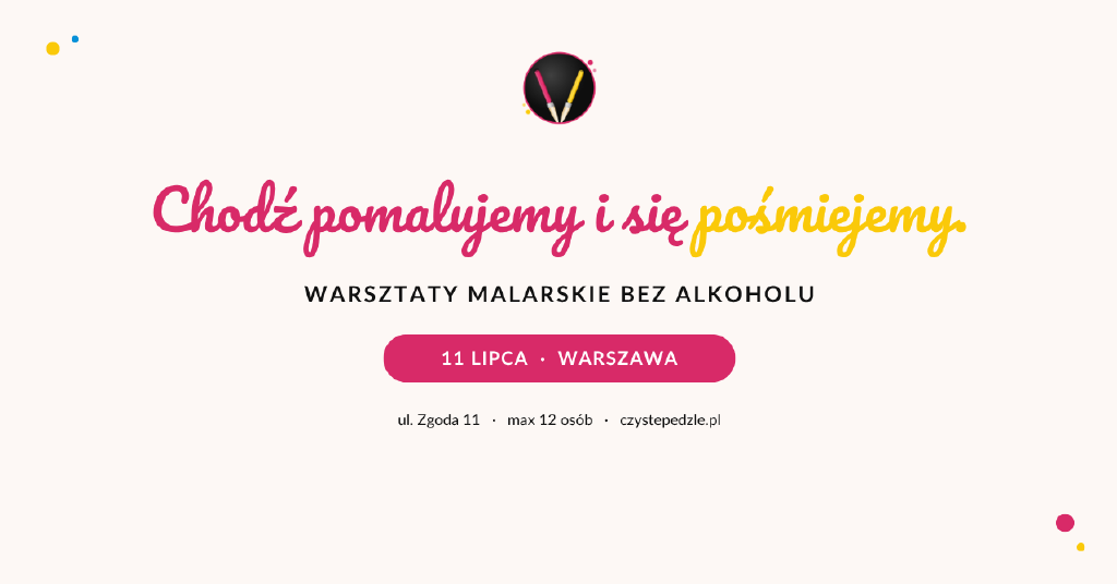 Warsztaty malowania Czyste Pędzle