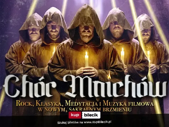 Chór Mnichów przy świecach — koncert średniowiecznej muzyki