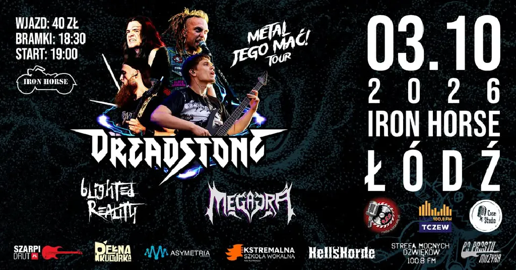 METAL JEGO MAĆ! Koncert Dreadstone, Blighted Reality i Megajra