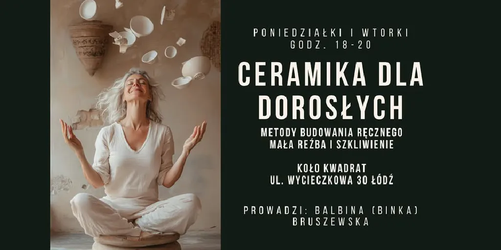 Ceramika dla dorosłych i młodzieży – warsztaty