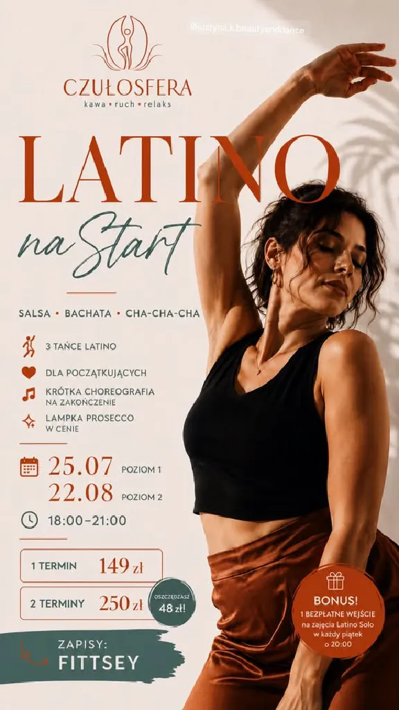 Latino solo na start – warsztaty taneczne