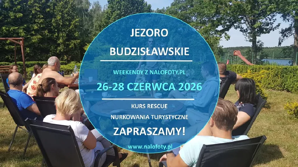 Nurkowy weekend nad jeziorem Budzisławskim