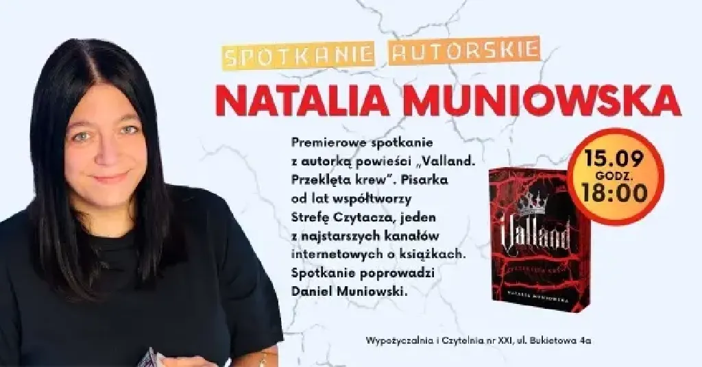 Natalia Muniowska – spotkanie autorskie