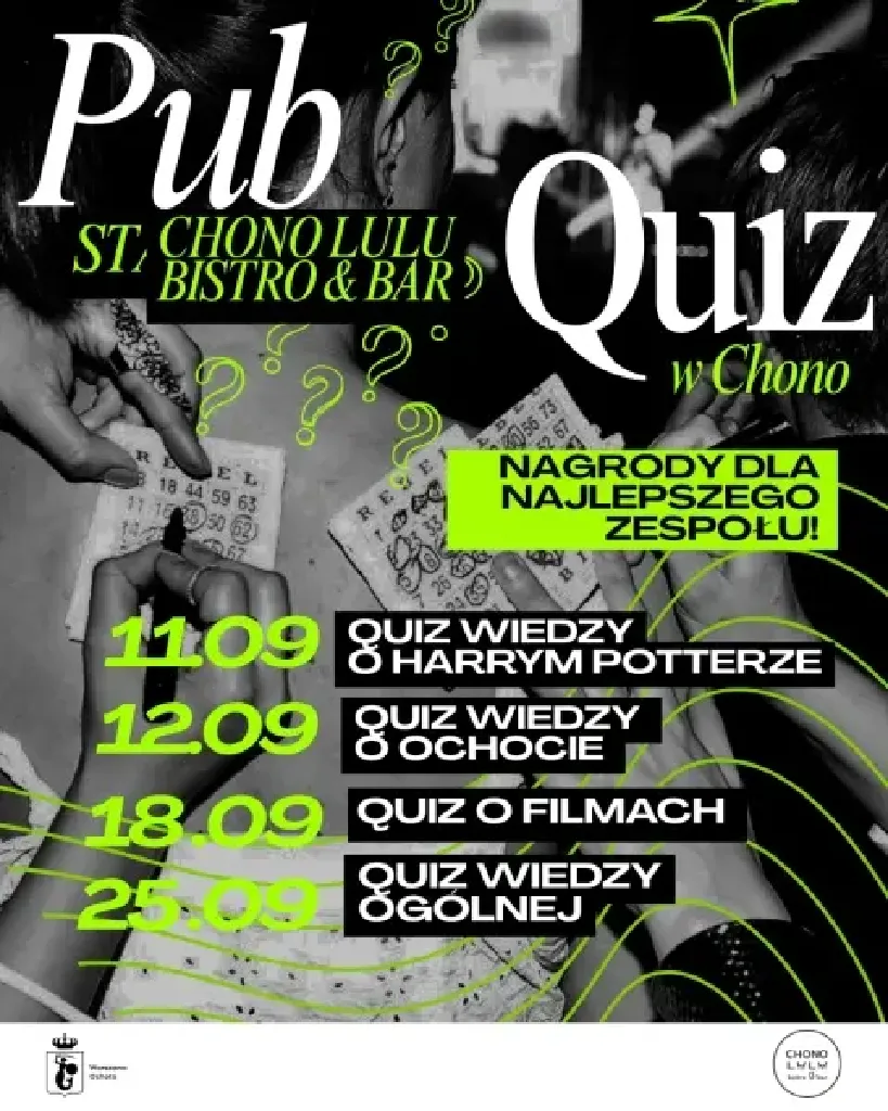 Quiz o filmach w Chono Lulu Bistro & Bar