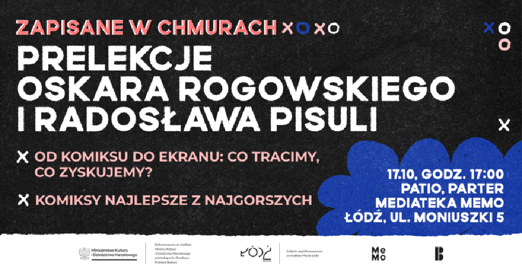 Zapisane w chmurach – prelekcje o komiksach w Mediatece MeMo