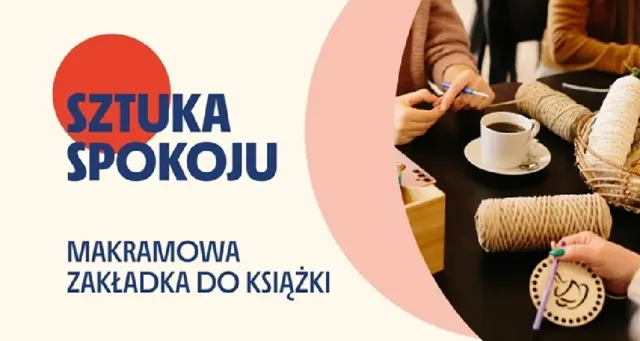 Makramowa zakładka do książki – warsztaty