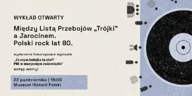 Wykład o polskim rocku lat 80. – od „Trójki” do Jarocina