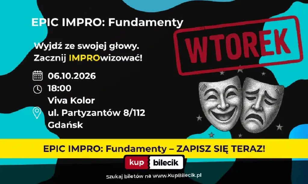 EPIC Impro Fundamenty – warsztaty improwizacji