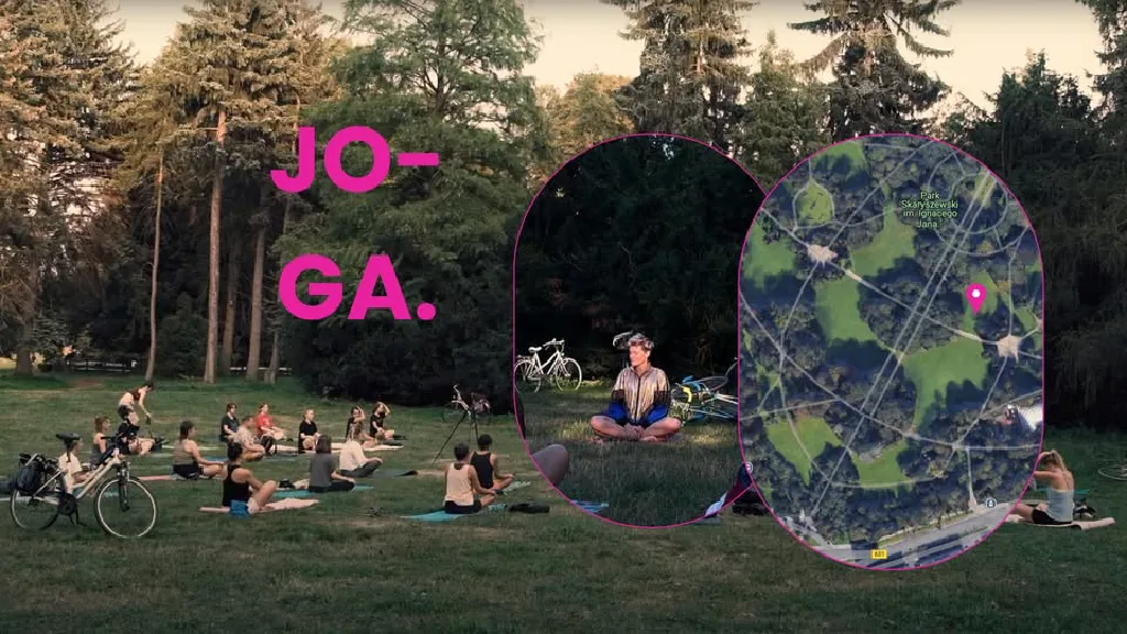 Joga w Parku Skaryszewskim