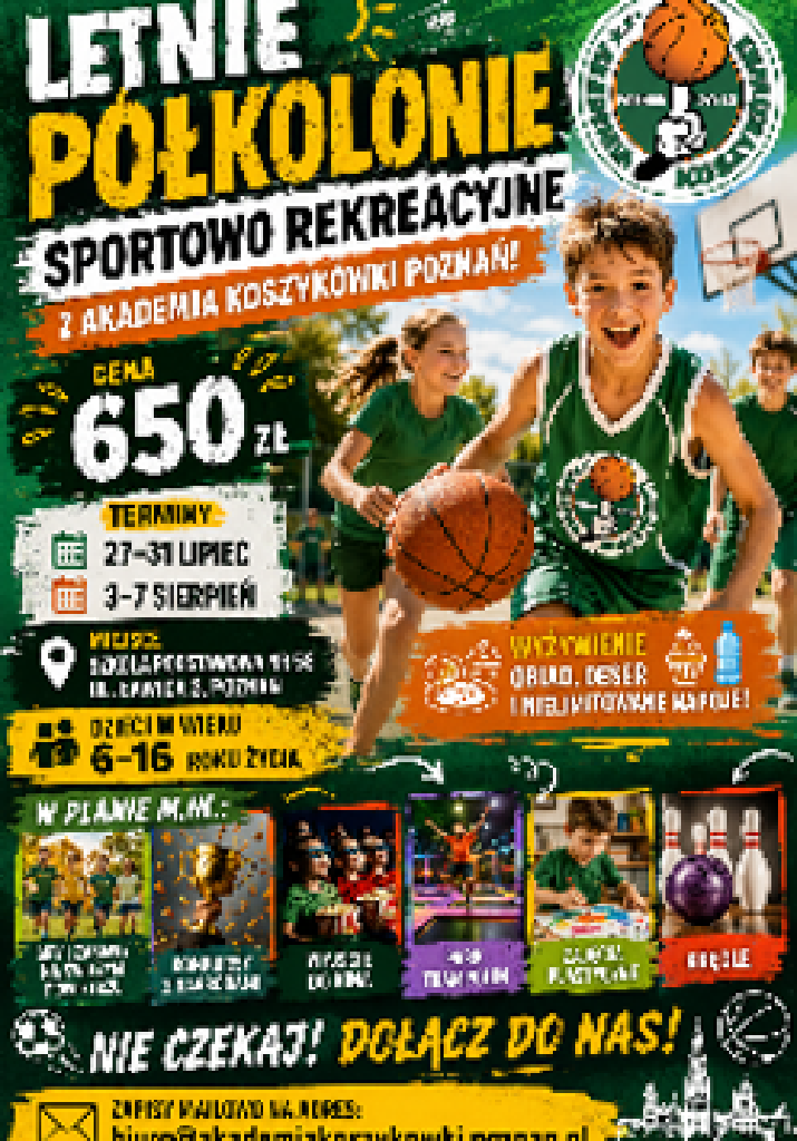 Letnie Półkolonie Sportowo-Rekreacyjne