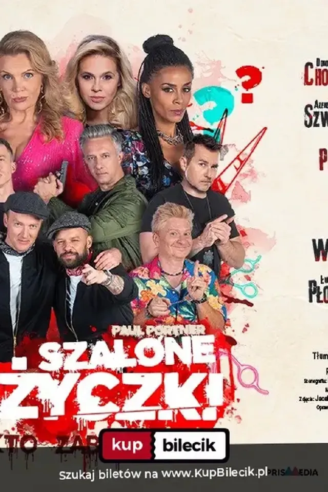 Szalone nożyczki – komedia kryminalna