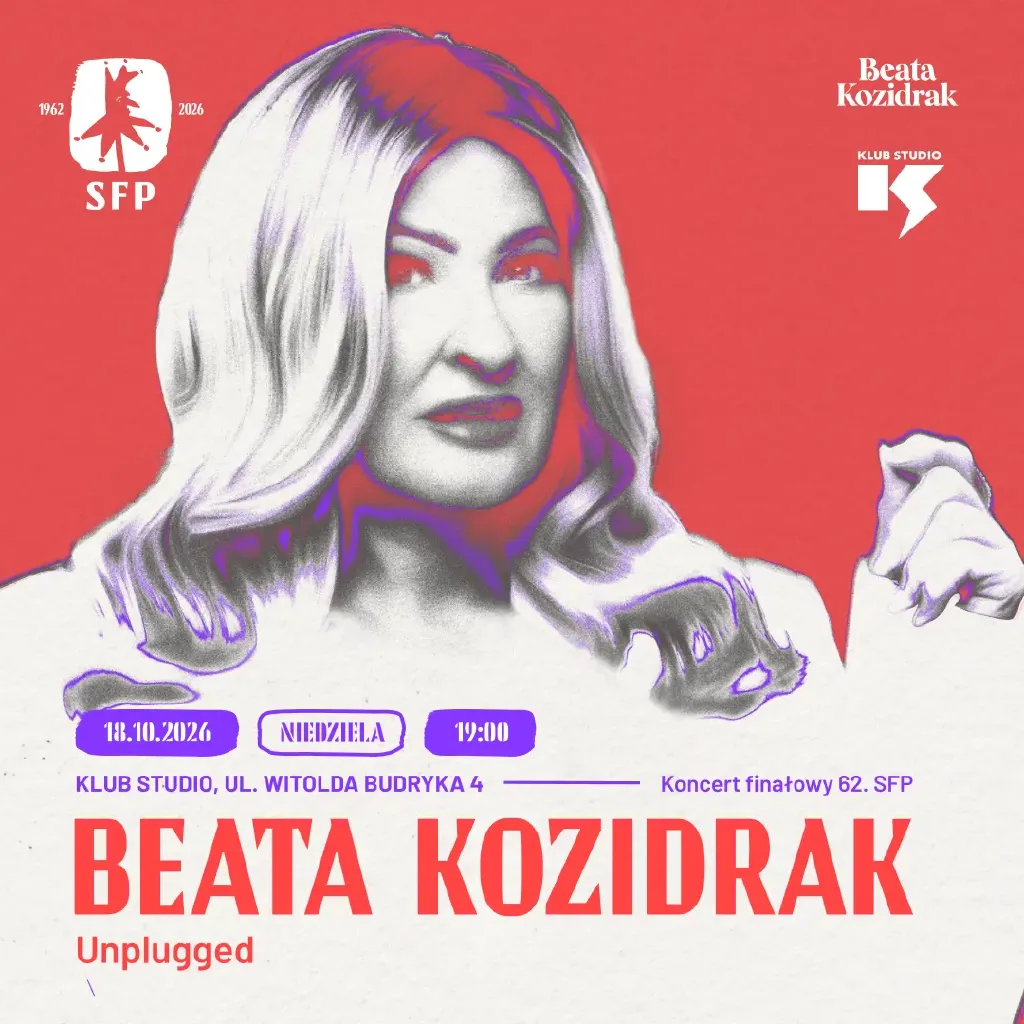 Beata Kozidrak Unplugged – koncert finałowy 62. Studenckiego Festiwalu Piosenki