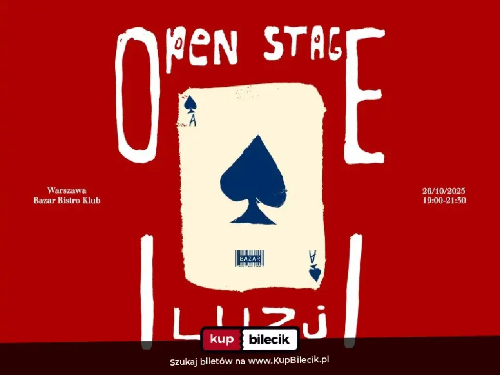 Open Stage Iluzji – alternatywny wieczór z pokazami iluzji