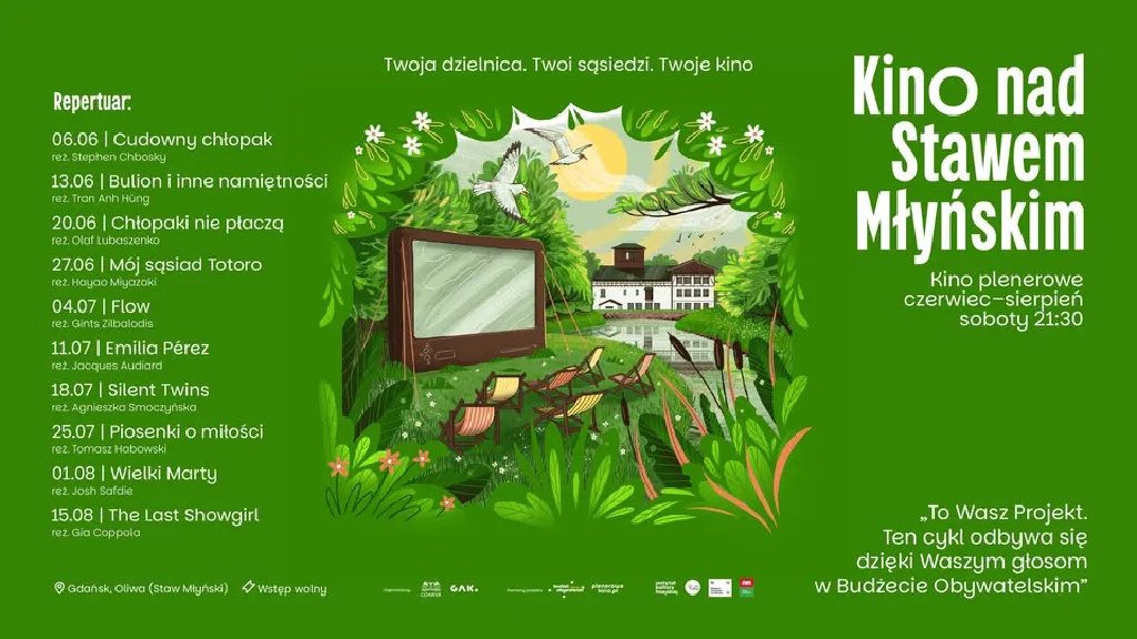 Kino nad Stawem Młyńskim