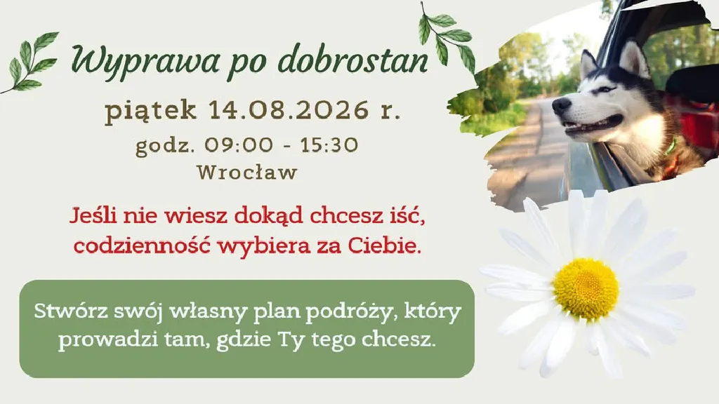 Wyprawa po dobrostan – warsztaty