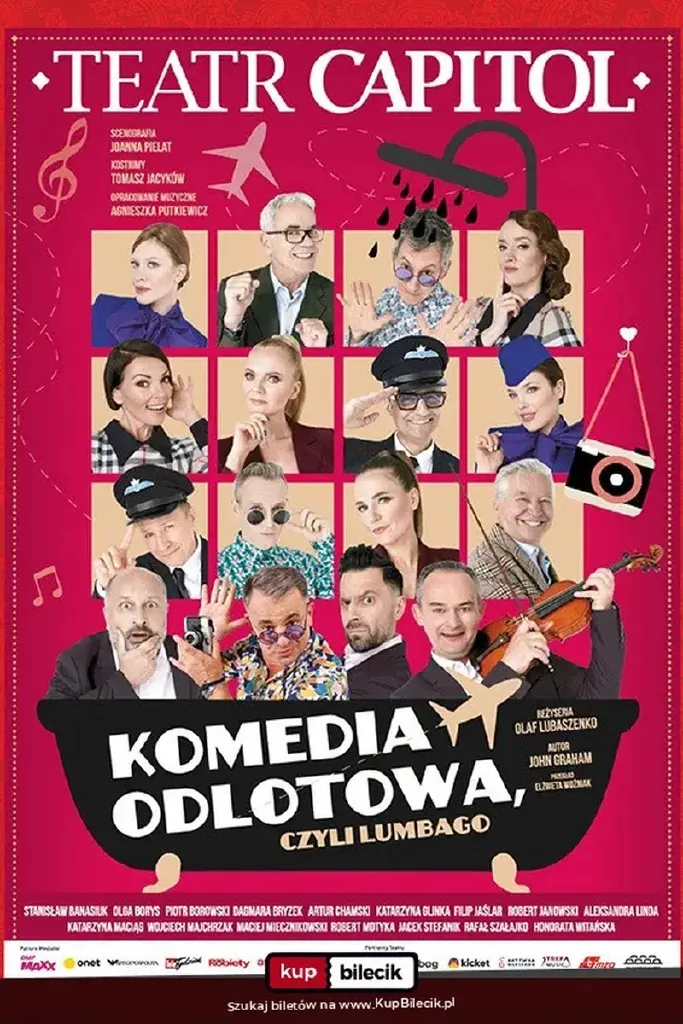 Komedia odlotowa, czyli lumbago – spektakl