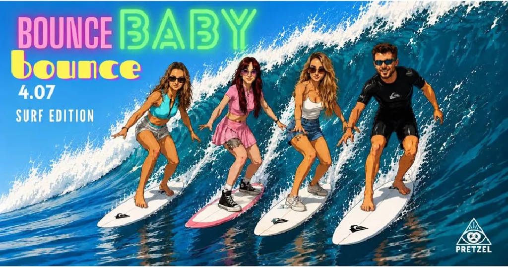 BOUNCE BOUNCE BABY: Surf Edition