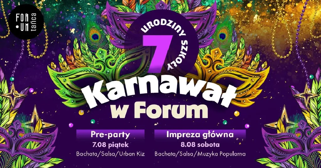 7. Urodziny Forum Tańca – imprezy