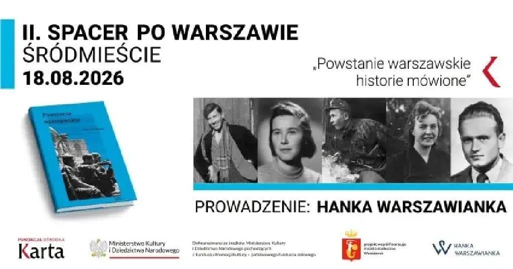 Spacer śladami bohaterów książki „Powstanie warszawskie. Historie mówione”