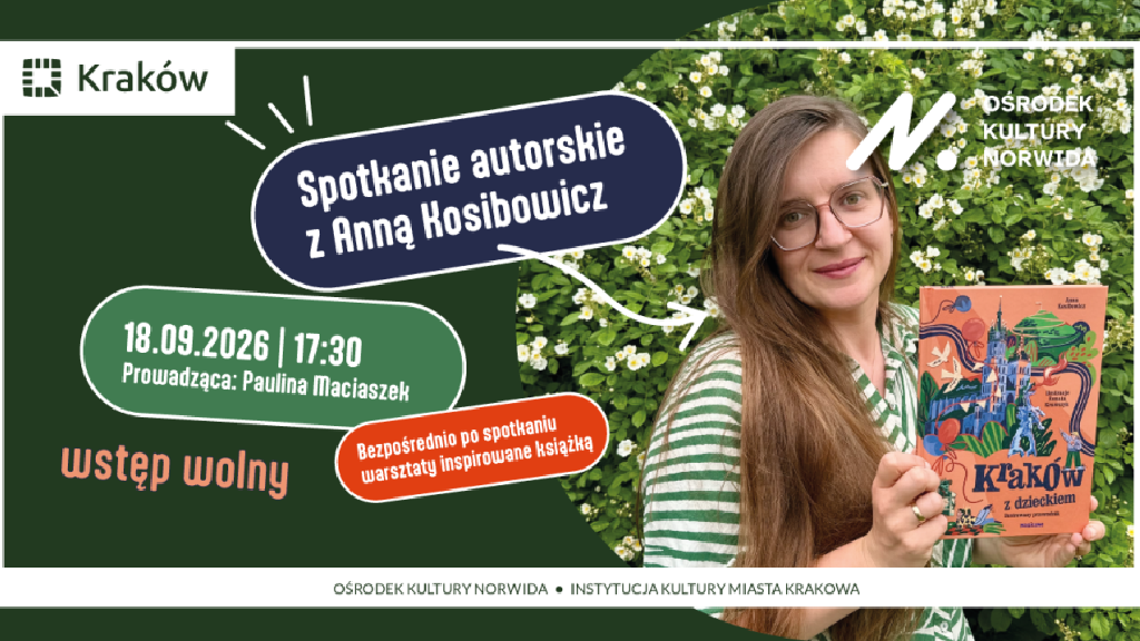 Kraków z dzieckiem – spotkanie autorskie i warsztaty
