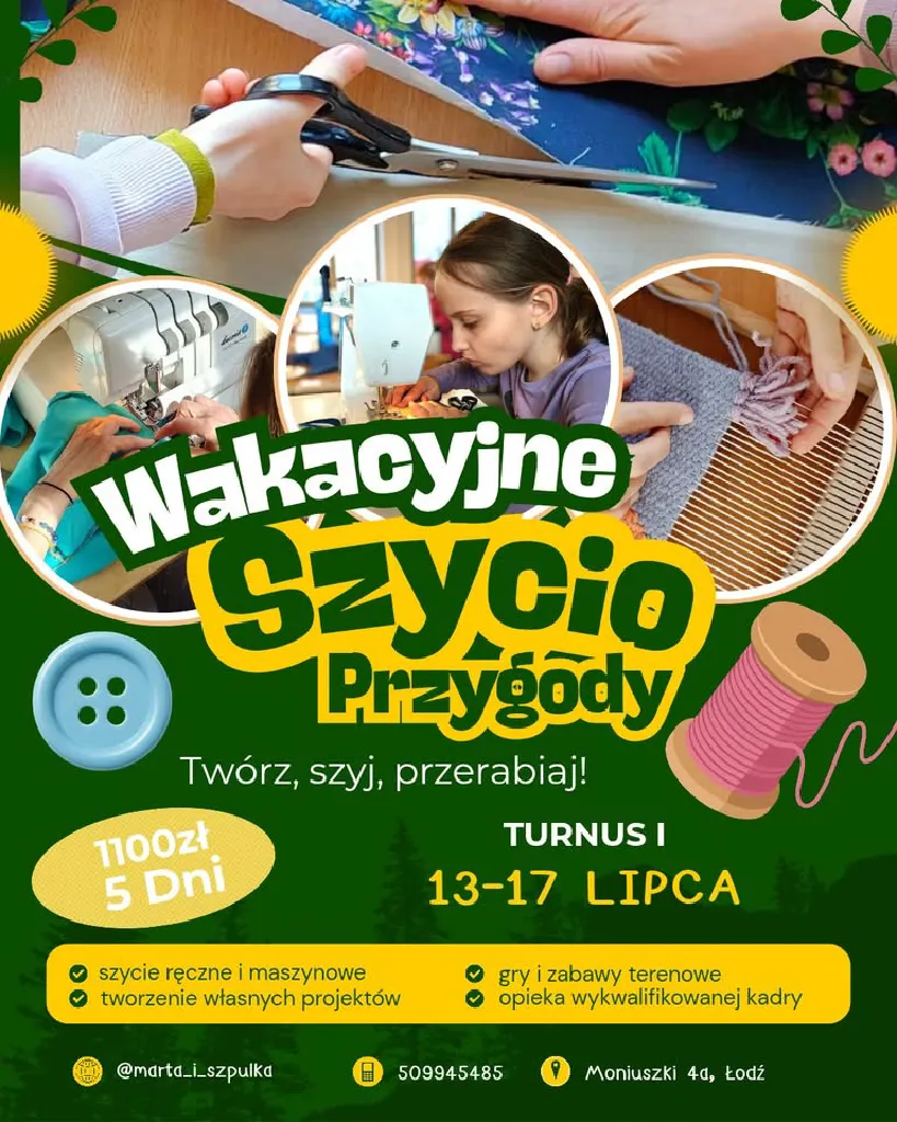 Wakacyjne Szycioprzygody