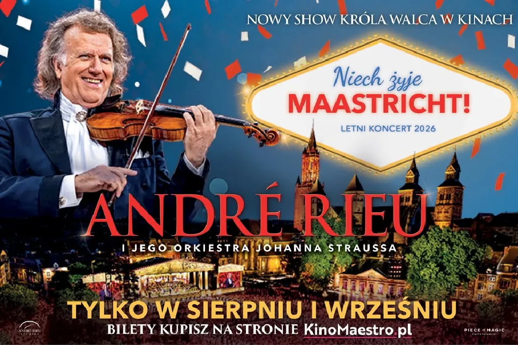 André Rieu. Niech żyje Maastricht! – letni koncert