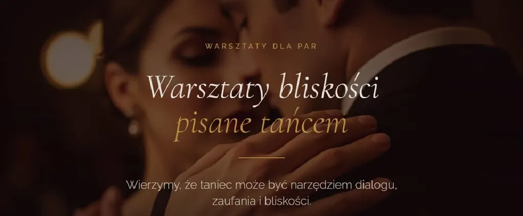 Warsztaty bliskości pisane tańcem