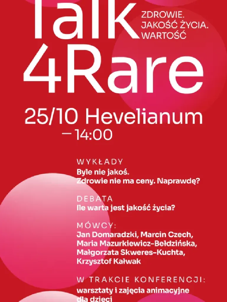 Talk4Rare 2026 – konferencja o chorobach rzadkich