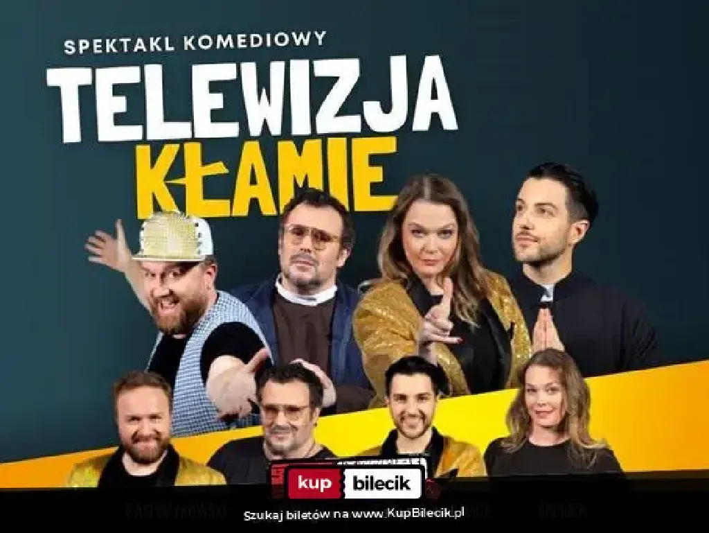 Telewizja kłamie – spektakl teatralno-kabaretowy