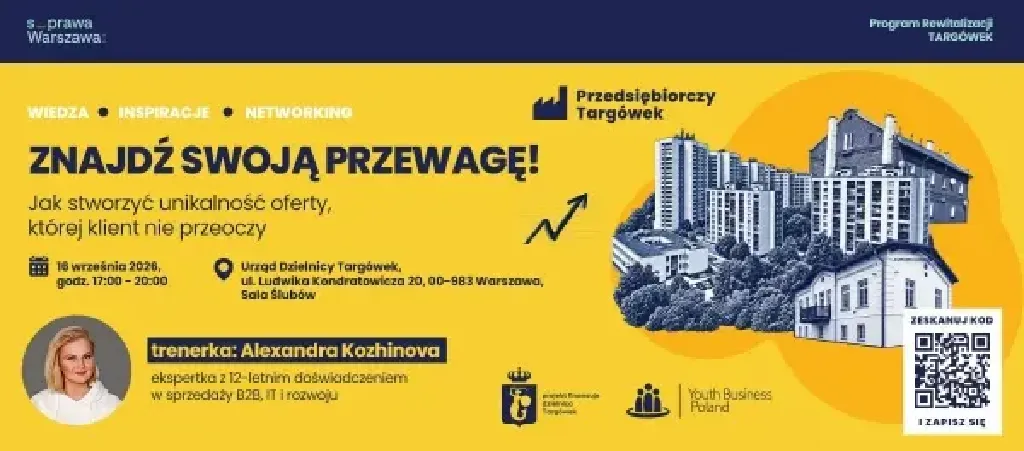 Znajdź swoją przewagę – warsztaty dla przedsiębiorców