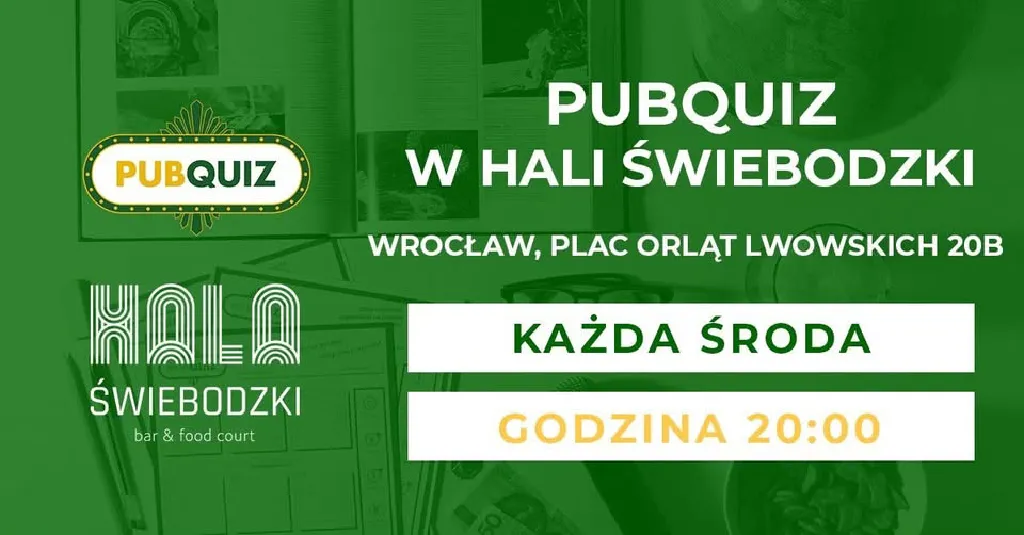 PUBquiz w Hali Świebodzki