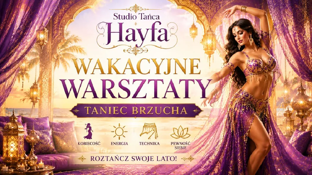 Wakacyjna Przygoda z Orientem – warsztaty tańca brzucha