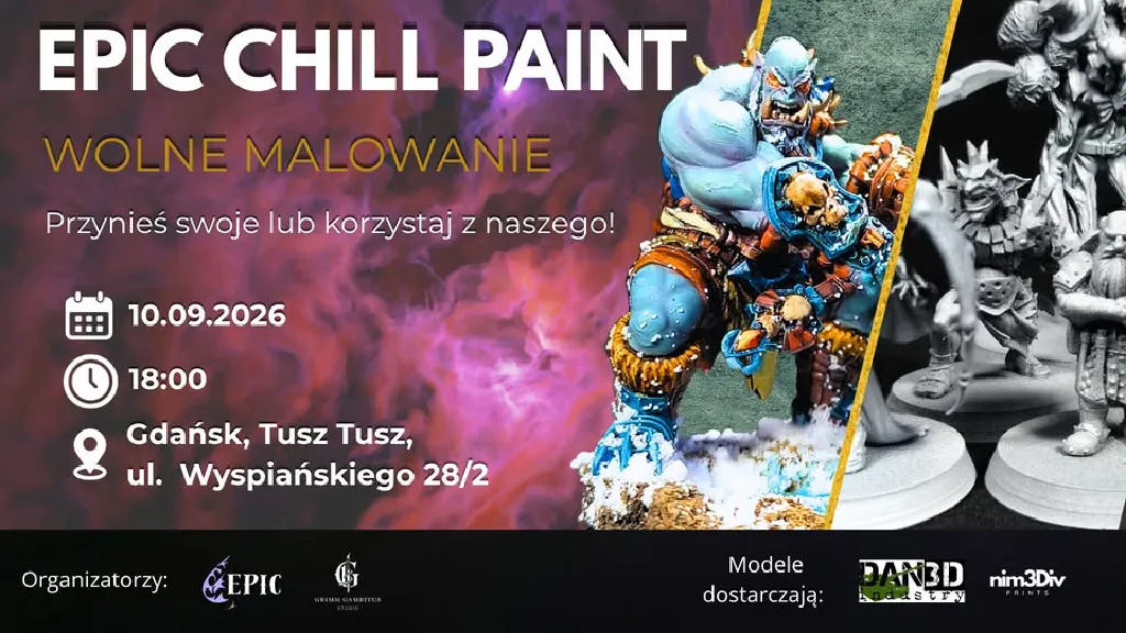 EPIC CHILL PAINT – wolne malowanie i integracja