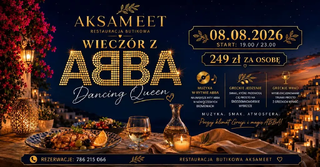 Wieczór z ABBA w AKSAMEET