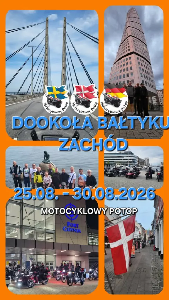 Wyprawa motocyklowa „Dookoła Bałtyku drogą na Zachód”