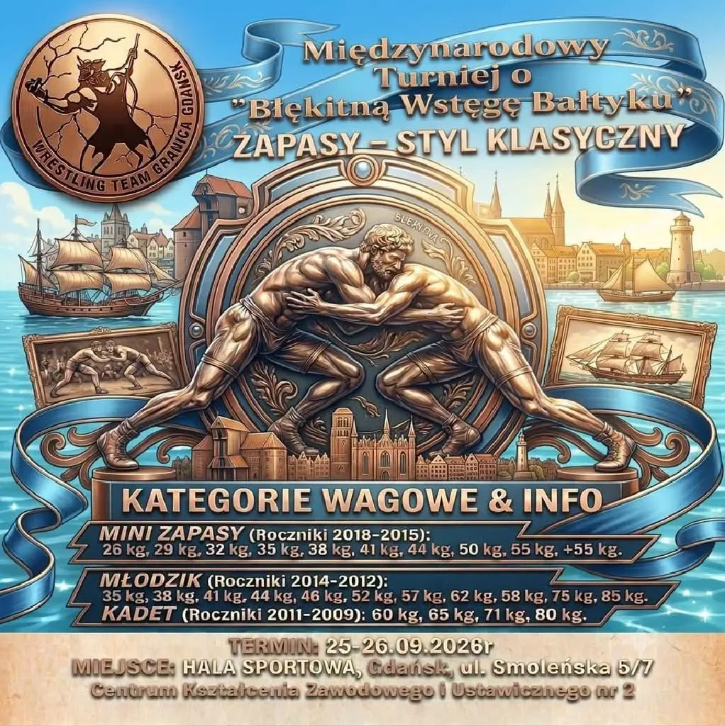 Międzynarodowy Turniej o Błękitną Wstęgę Bałtyku – zawody zapaśnicze