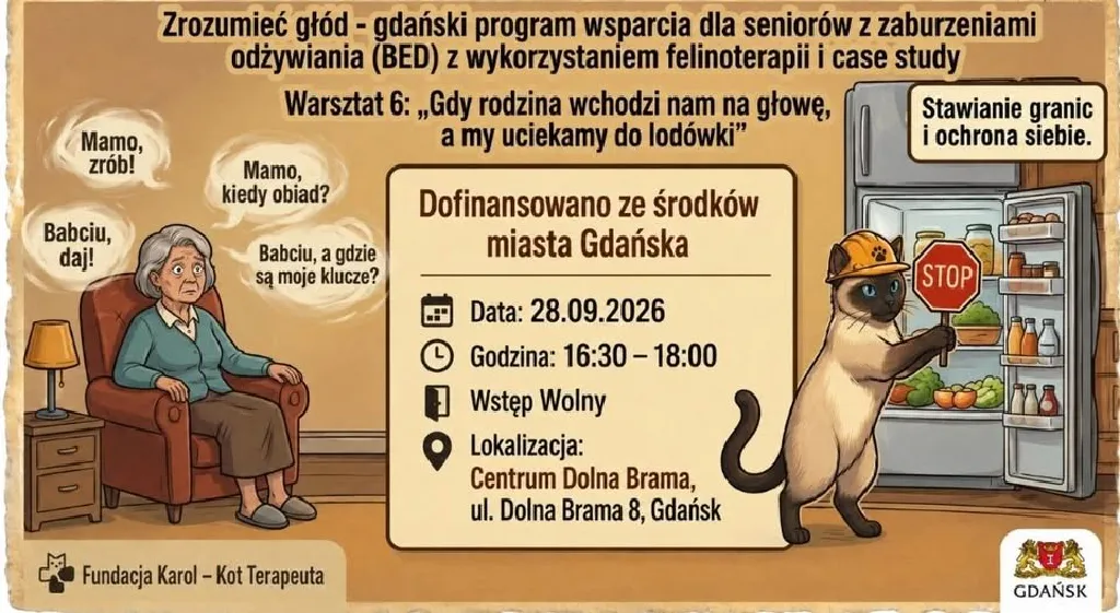 Zrozumieć głód – warsztat dla osób 60+