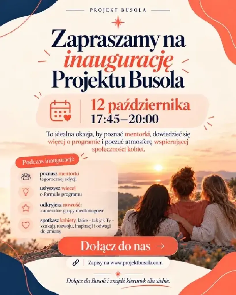 XII edycja Projektu Busola – program mentoringowy dla kobiet