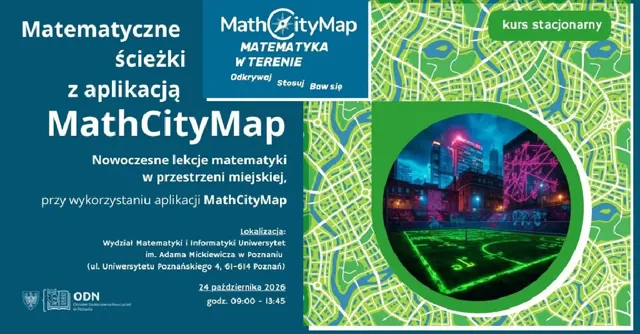 Matematyczne ścieżki z MathCityMap – szkolenie